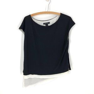 🌈3/22 White House Black Market Asymmetrical Top M